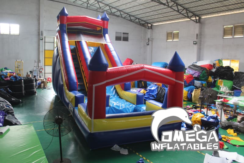 18FT Inflatable Water Slide with Removable Panel