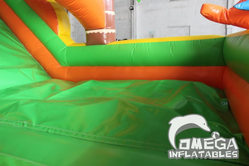 18FT Jungle Safari Inflatable Slide