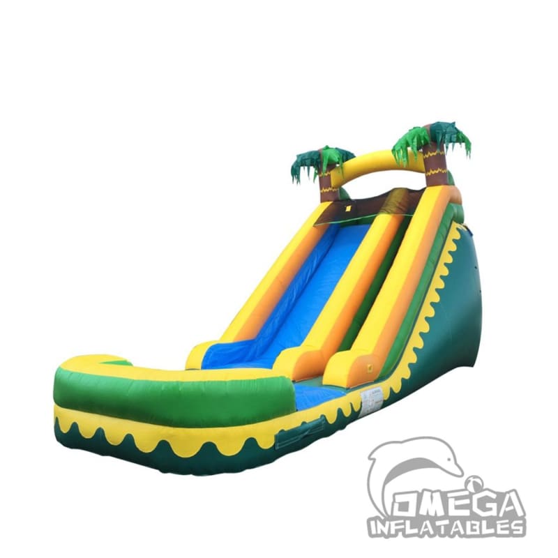 18FT Tropical Aloha Super Wet Dry Slide