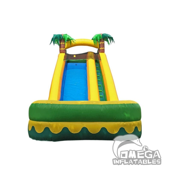 Omega Inflatables Factory - 18FT Tropical Aloha Super Wet Dry Slide