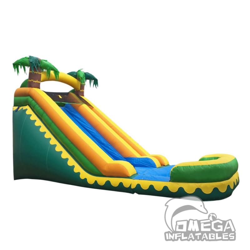 18FT Tropical Aloha Super Wet Dry Slide