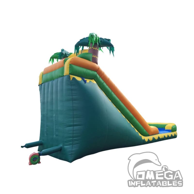 18FT Tropical Aloha Super Wet Dry Slide