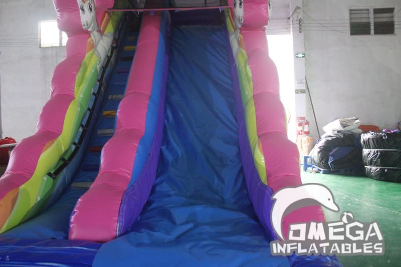 18FT Unicorn Wet Dry Slide