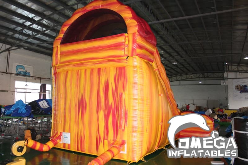 18FT Wild Rapids Fire Inflatable Water Slide