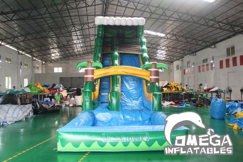 19FT Tropical Wave Wet Dry Slide