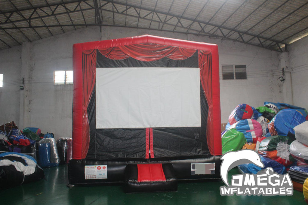 Bounce House with Movie Screen