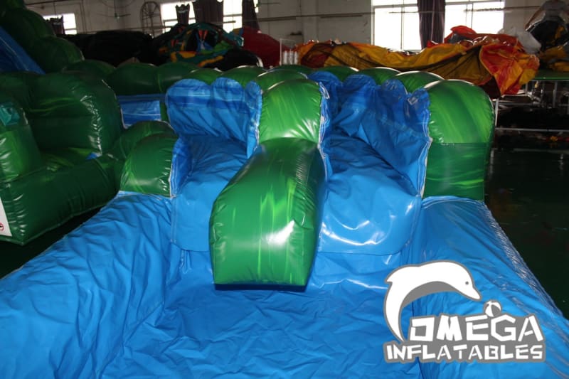 20FT Emerald Ice Inflatable Water Slide