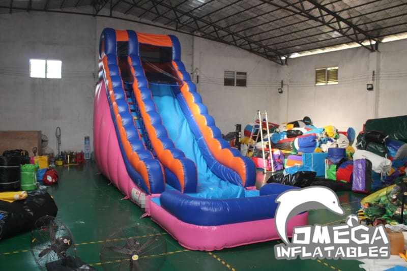 20FT Splash Crush Wet Dry Slide