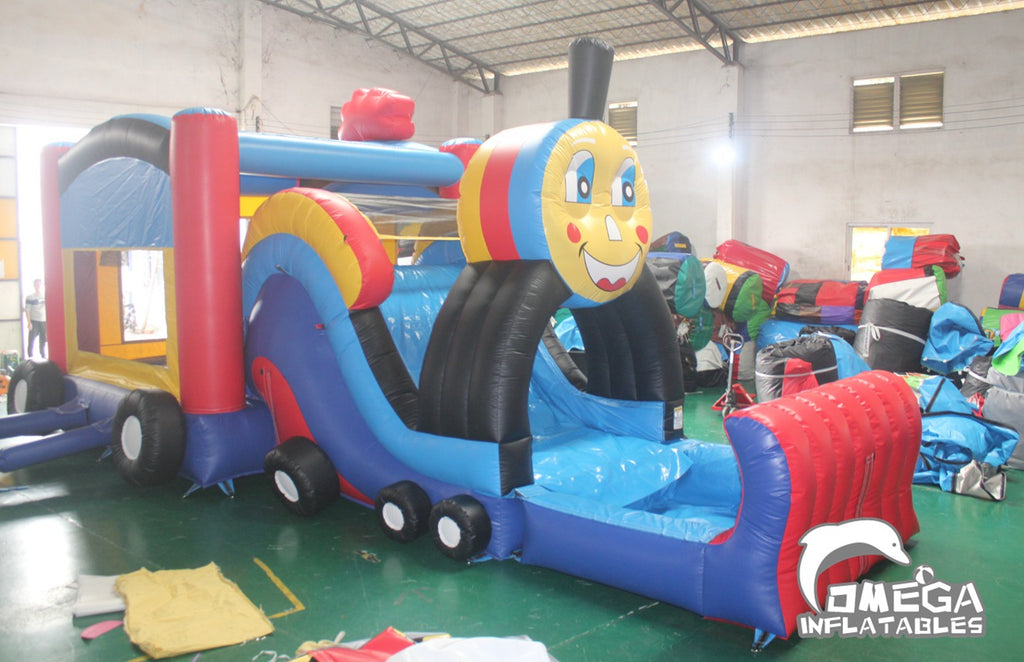 Thomas Party Train Jumping Castle