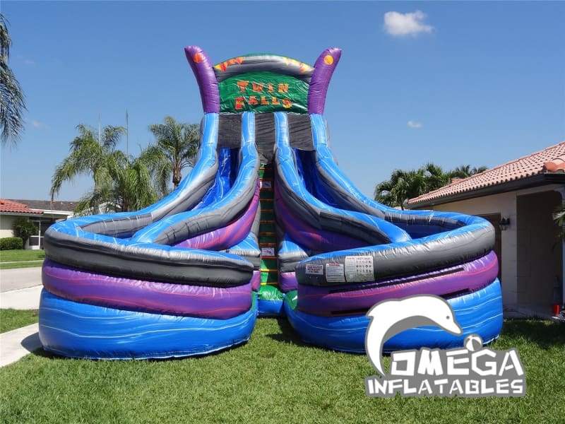 22FT Twin Falls Inflatable Water Slide