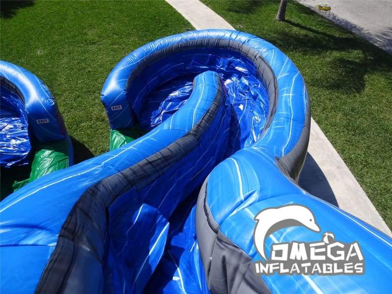 22FT Twin Falls Inflatable Water Slide