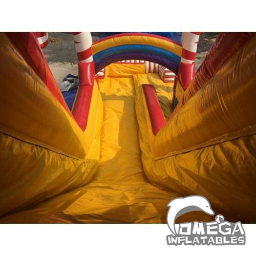 24FT Candy Wet Dry Slide