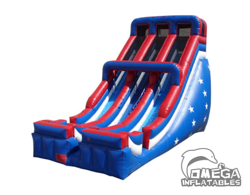 American Slide Inflatable Dry Slides – Omega Inflatables Factory