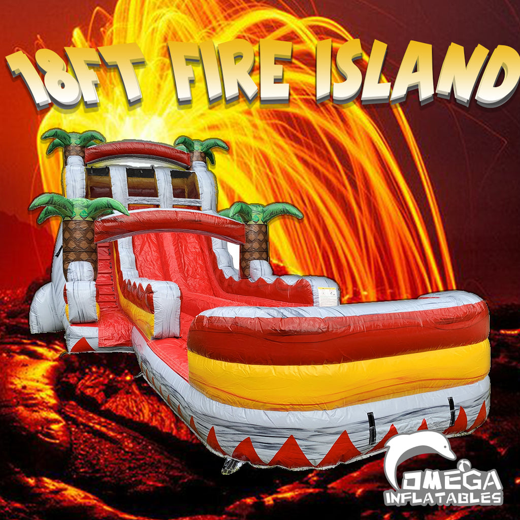 19FT Fire Island Water Slide