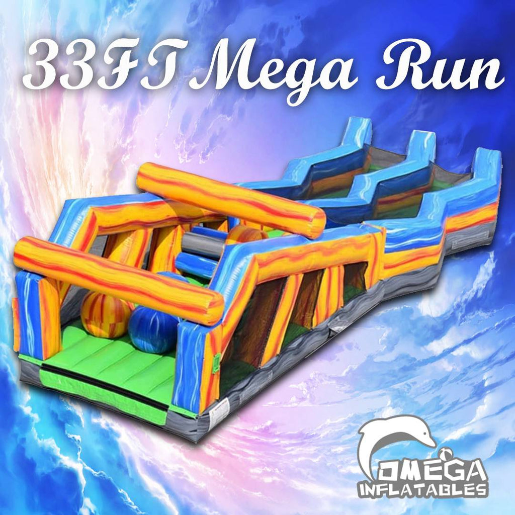 33FT Mega Run Obstacle Course