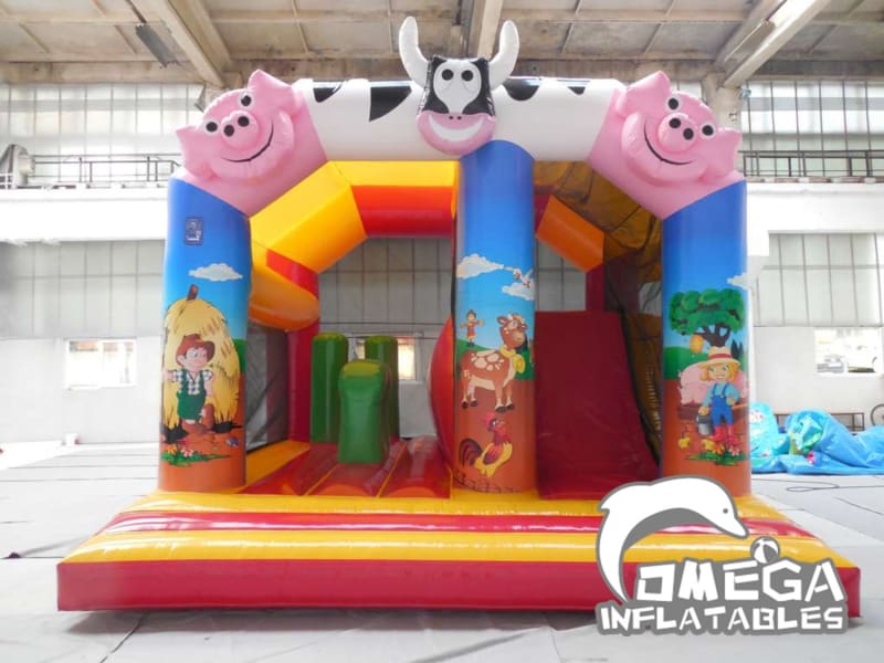 3 in 1 Farm Activity Play & Slide