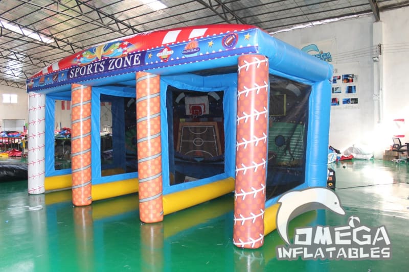 3 in 1 Inflatable Sports Zone