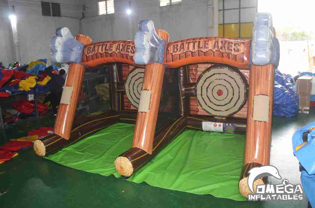 Inflatable Double Axe Throwing Game