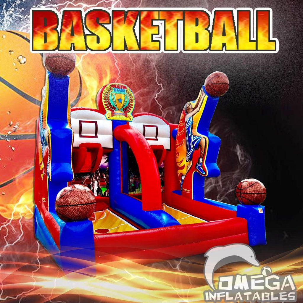 Basketball Inflatable Chart Inflatable Sports – Omega Inflatables Factory