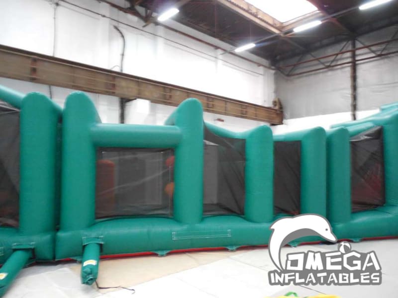 4 Part Green Obstacle Course