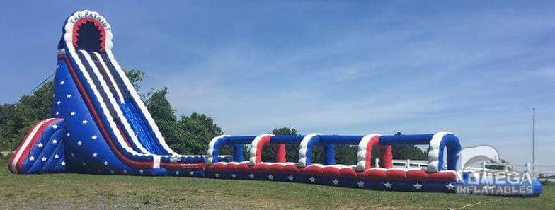 Blow up discount water slide