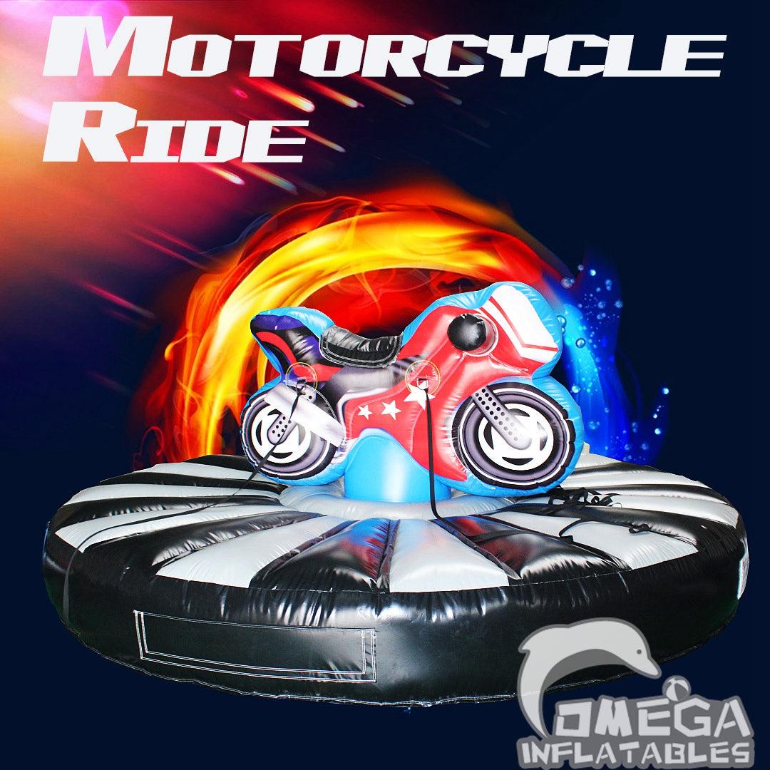 Inflatable Motorcycle Ride Game | Omega Inflatables Factory