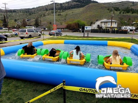 Heat Sealing Inflatable Pool For Kids Commercial Inflatable