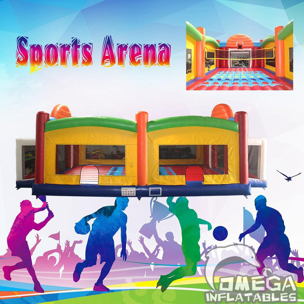 Inflatable Ultimate Sports Arena - Omega Inflatables Factory