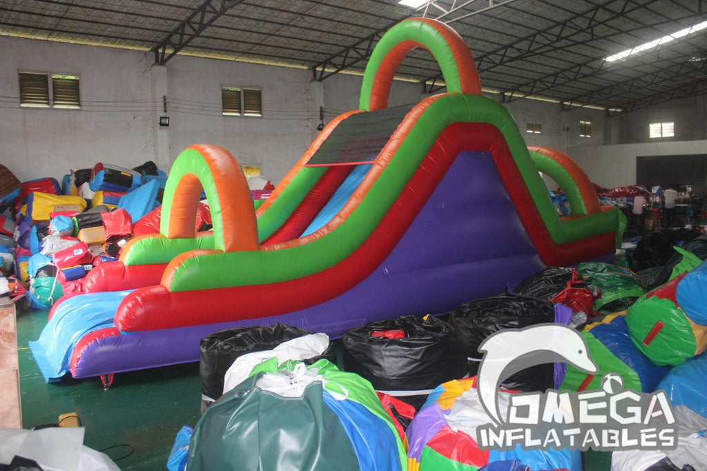 Adrenaline Rush Obstacle Course - Omega Inflatables Factory
