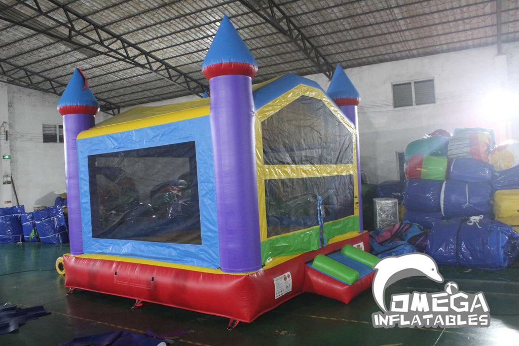 Colorful Inflatable Castle Bounce House