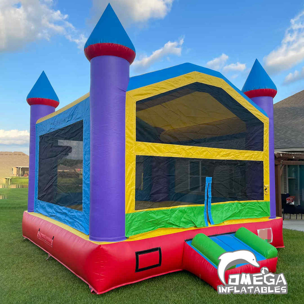 Colorful Inflatable Castle Bounce House