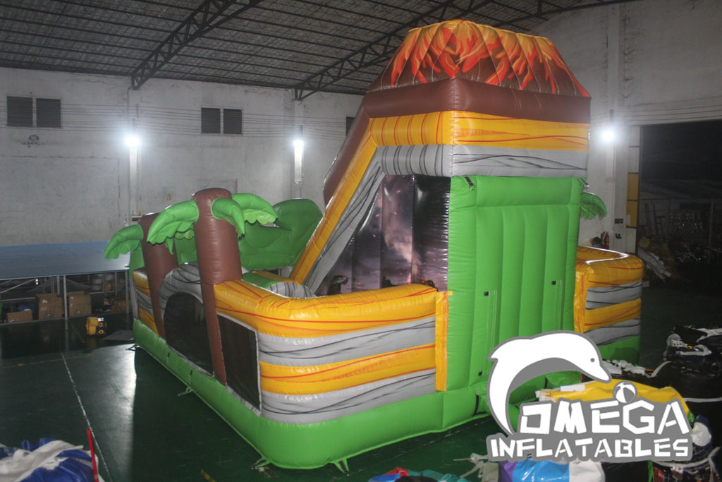 Jurassic Dinosaur Inflatable Playland