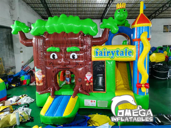 Omega Inflatables Factory - Fairytale Tree House Inflatable Combo