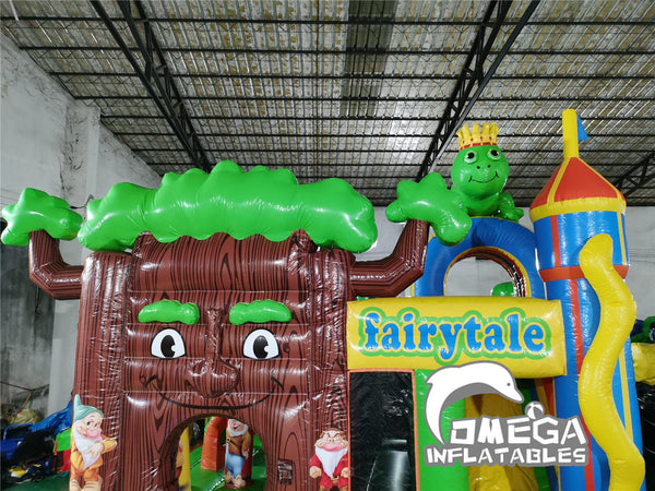 Omega Inflatables Factory - Fairytale Tree House Inflatable Combo