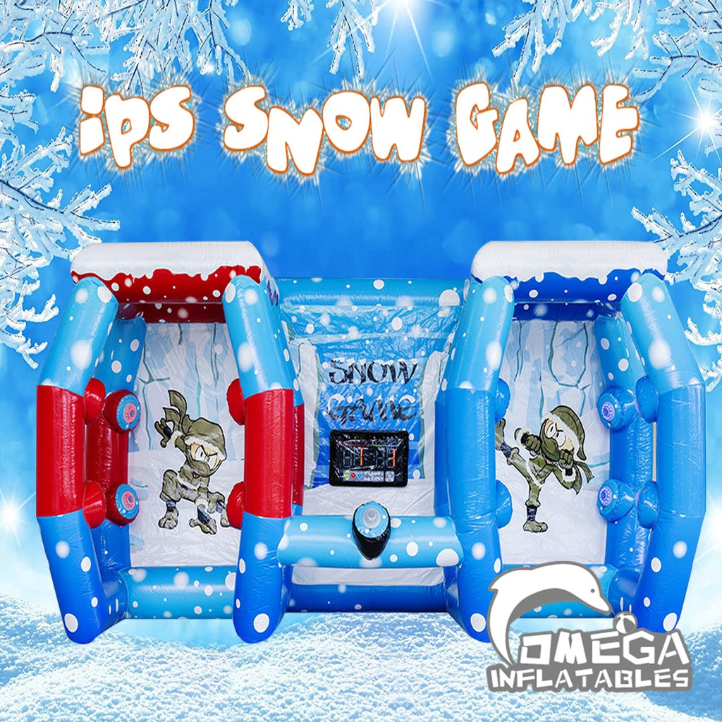 Commercial Inflatable IPS Snow Game