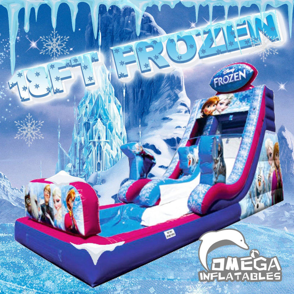 18FT Frozen Commercial Water Slide