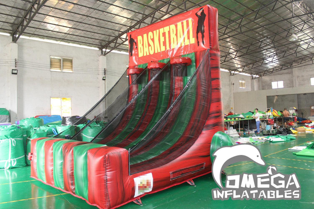 Marble Inflatable Basketball Shooting Game - Omega Inflatables Factory