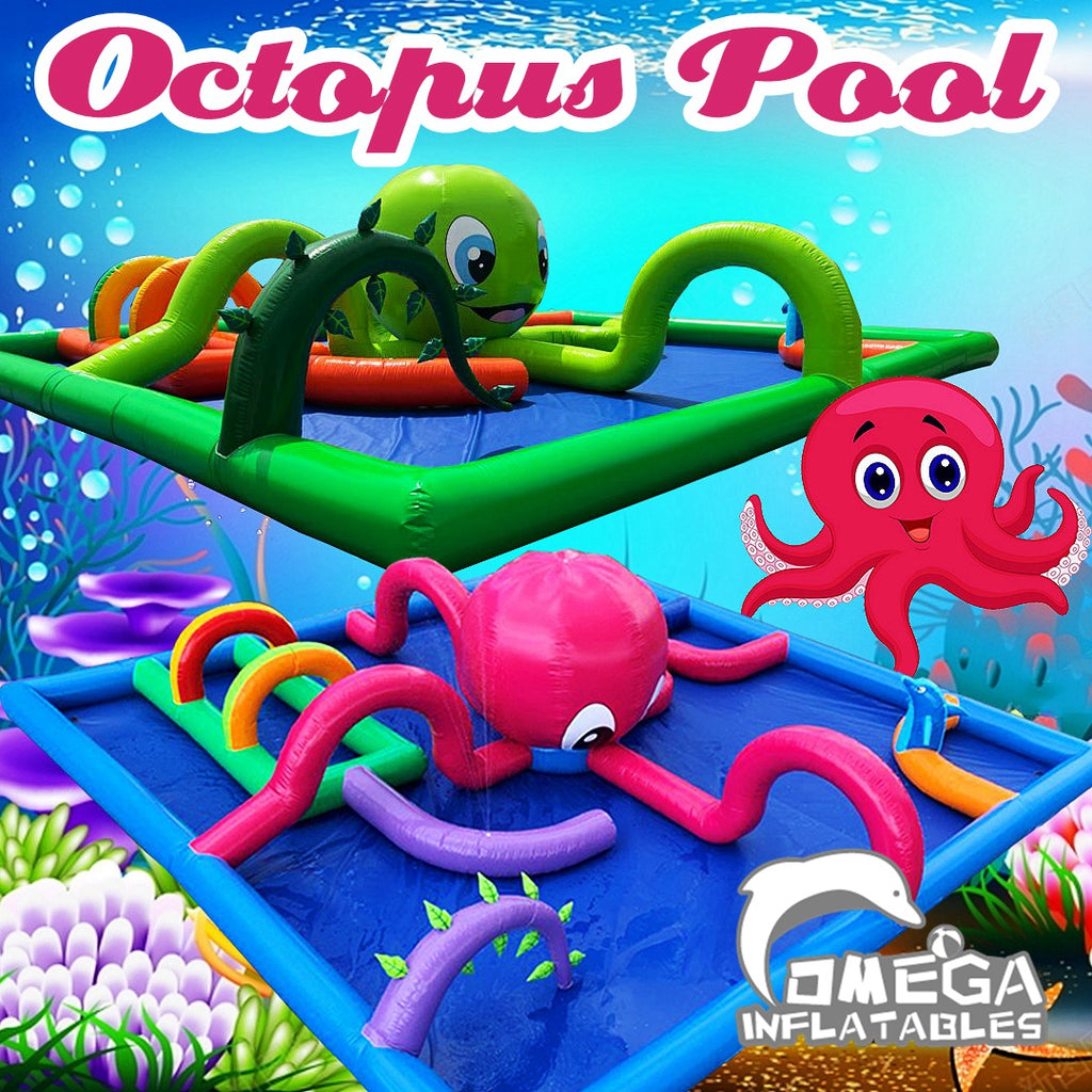 Commercial Inflatable Octopus Pool