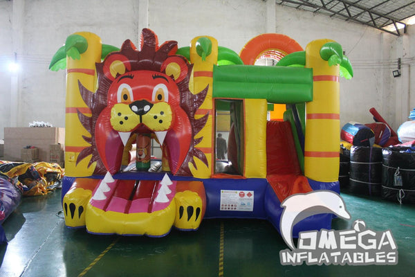 Omega Inflatables Factory - Lion inflatables jumper combo