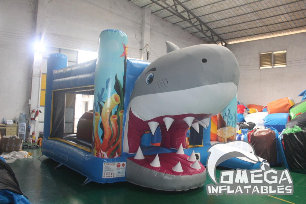 Inflatables Shark Jumper Combo - Omega Inflatables Factory