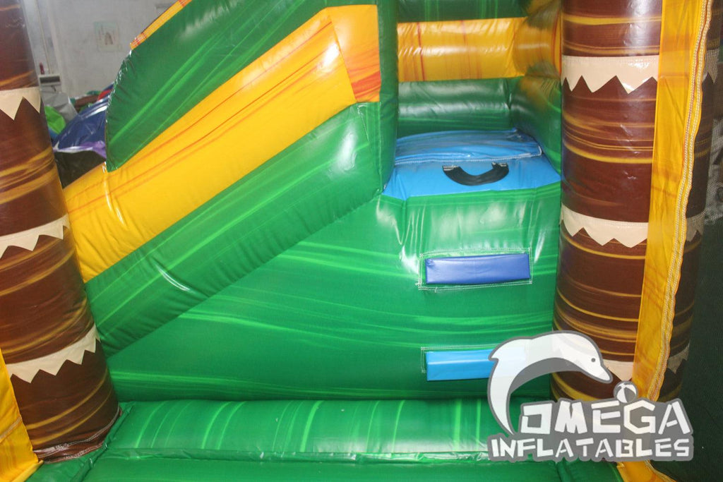 Marble Jump N Splash Water Combo - Omega Inflatables Factory