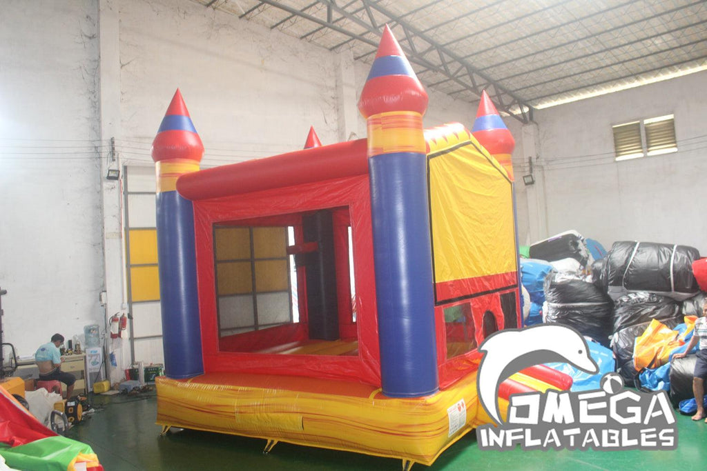 Inflatable Lava Fall Bounce House - Omega Inflatables Factory