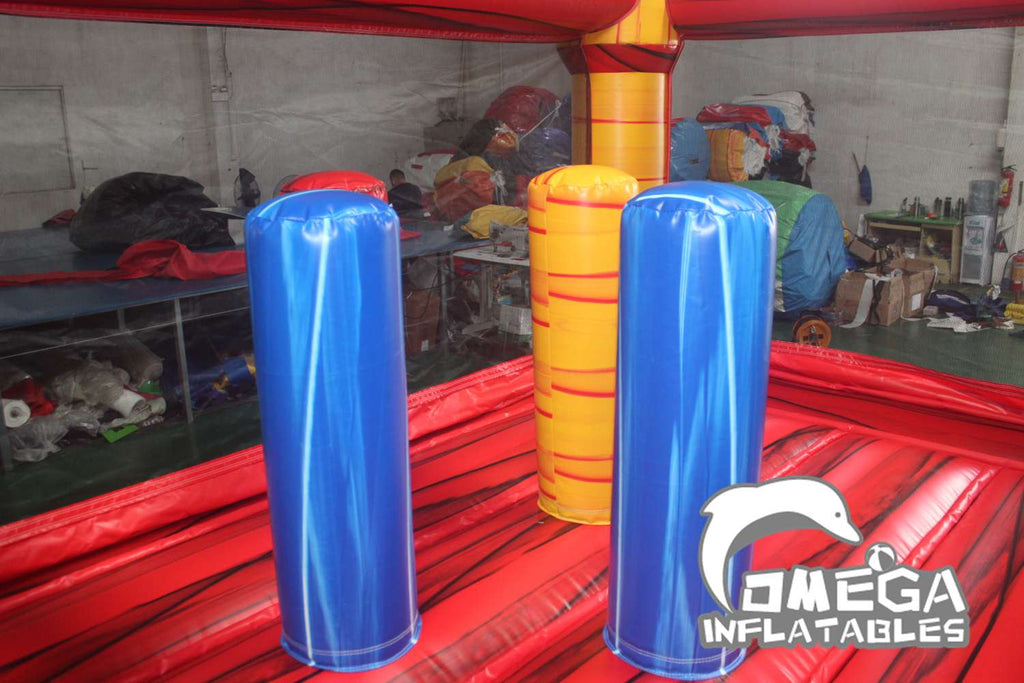 Inflatable Marble Castle Combo