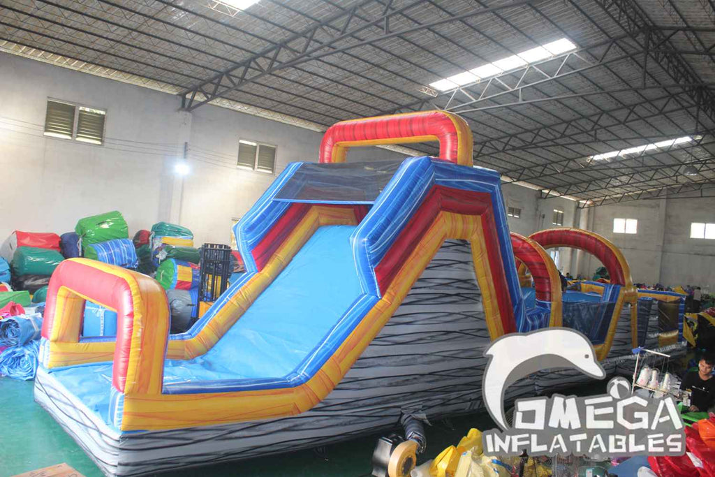 Marble Commercial Inflatable Obstacle Course