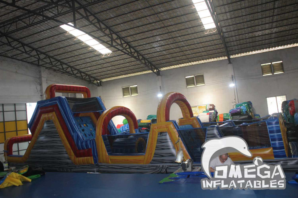 Marble Commercial Inflatable Obstacle Course