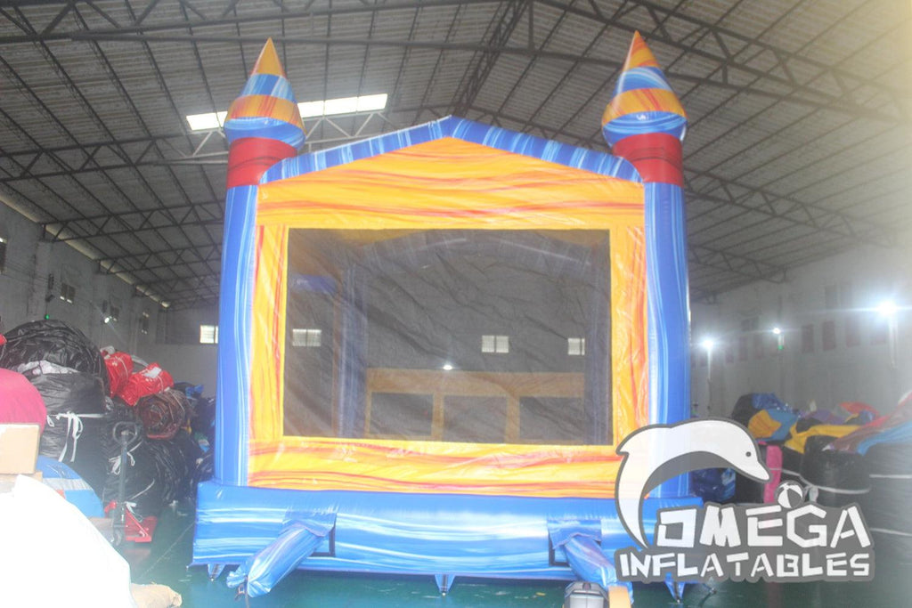 Inflatable Melting Bounce House - Omega Inflatables Factory