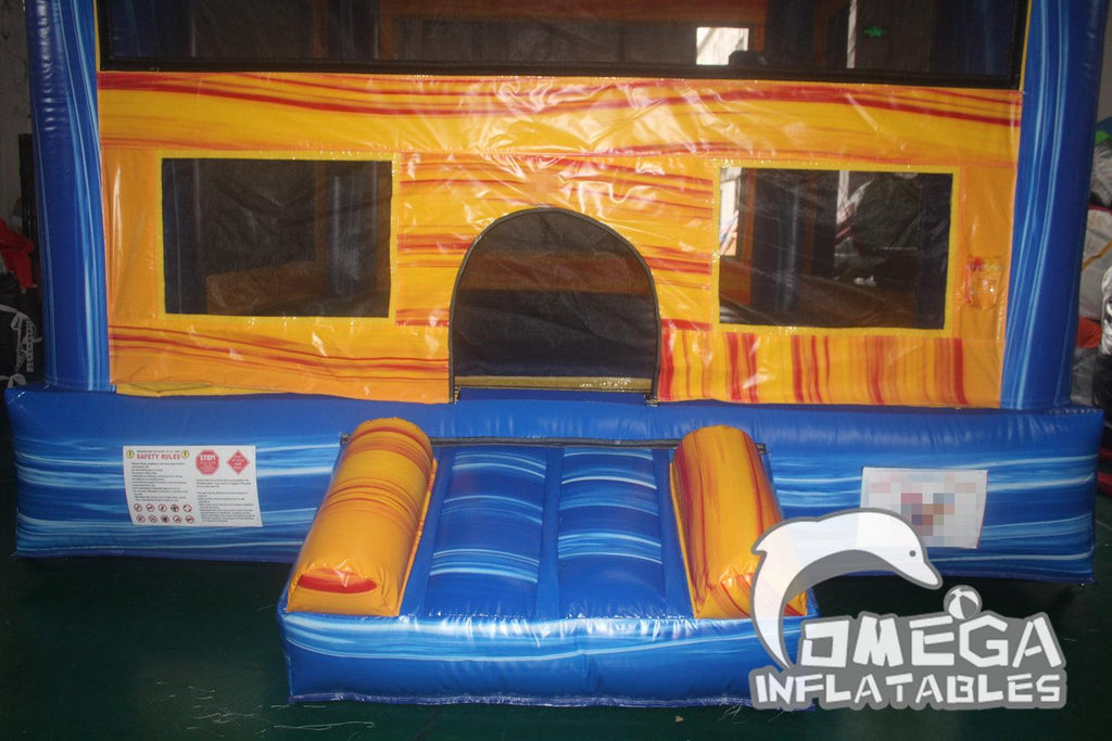 Inflatable Melting Bounce House - Omega Inflatables Factory