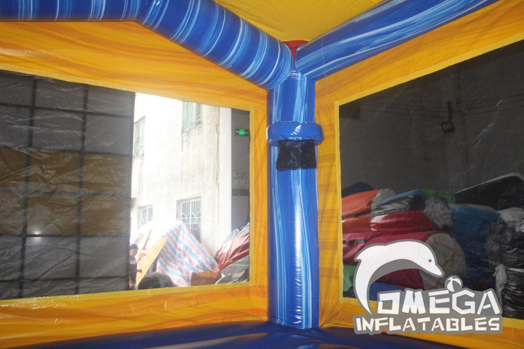Inflatable Melting Bounce House - Omega Inflatables Factory