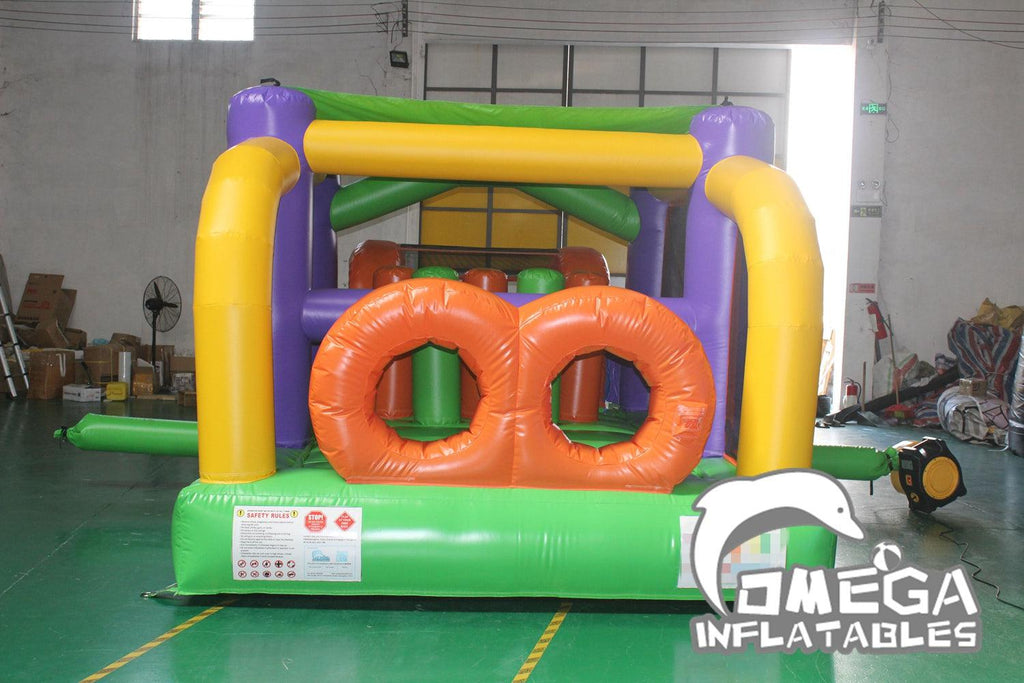 Mini Multi Colors Obstacle Course - Omega Inflatables Factory