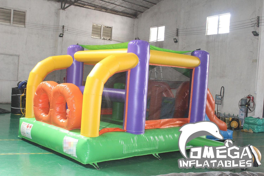 Mini Multi Colors Obstacle Course - Omega Inflatables Factory